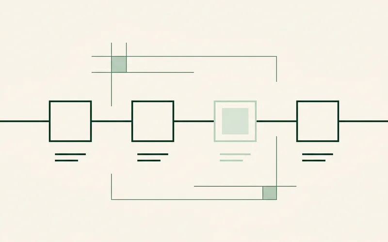 Repeat-visit sequence with four markers along a hairline, one drawn lighter