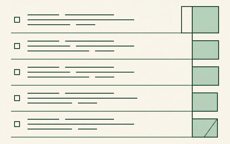 Five exclusion reasons set as labelled lines